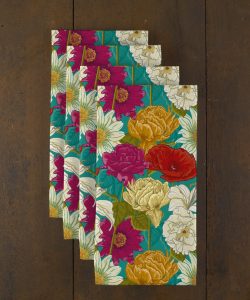 Floral napkins