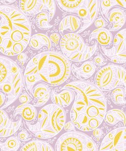 Yellow and Purple Doodles